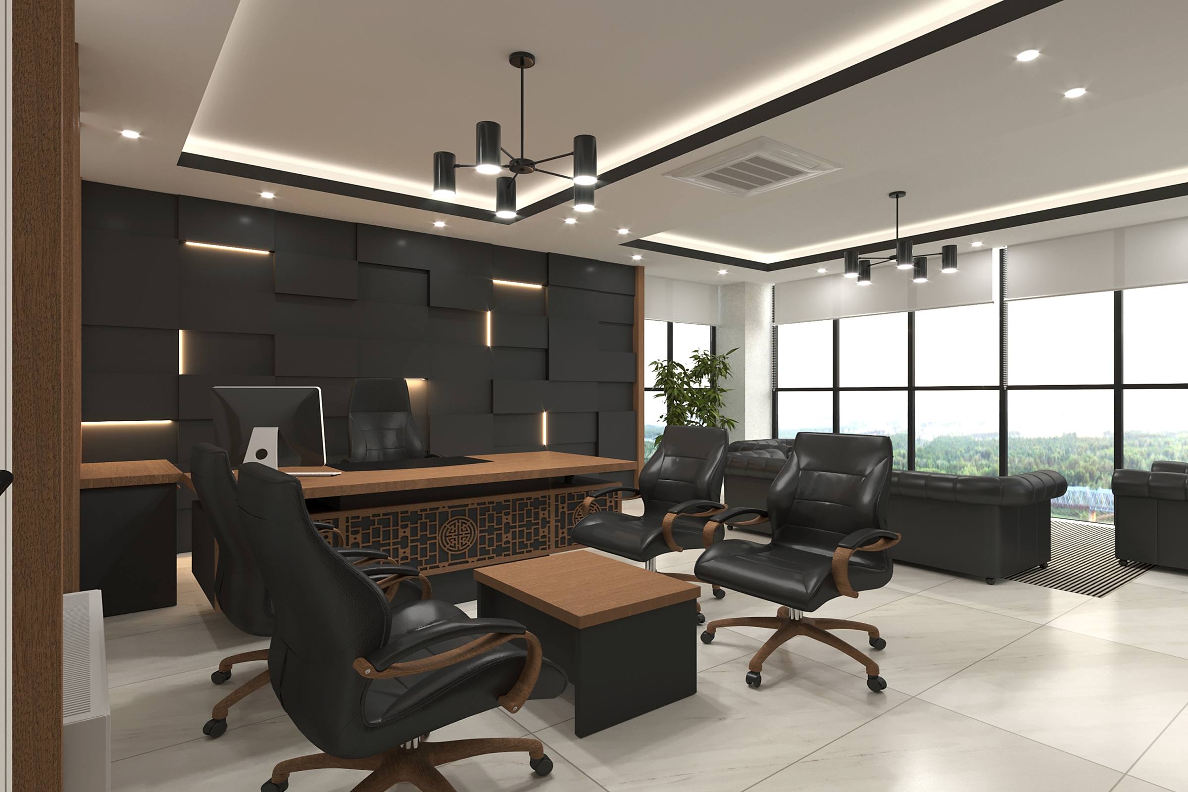 akıllı ev çözümleri mavi detay